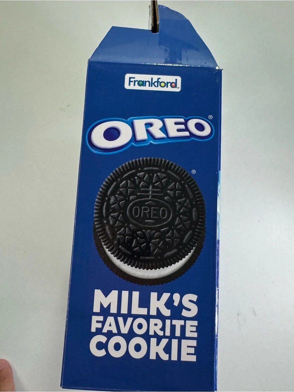 Frankford Oreo Ultimate Dunking Set Glass Mug Cookie Cage Tong Napkin Cookies